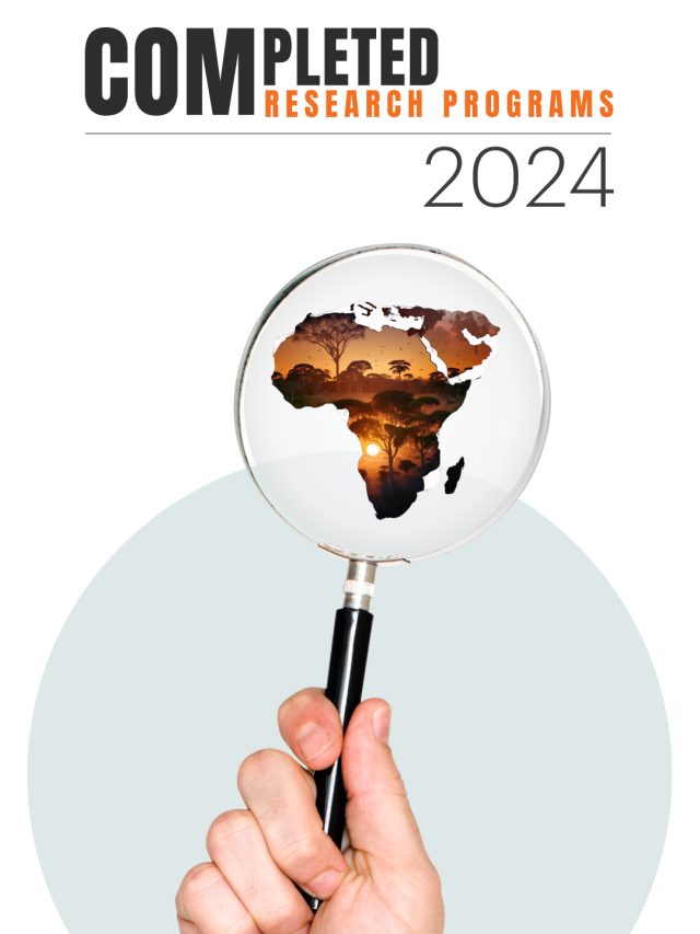 Completed Research Programs 2024